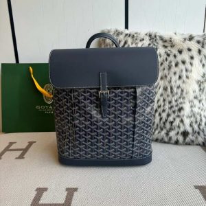 yupoo-Backpack-BagTypeTote-with-top-flap-and-carrying-handles-Navy-01A