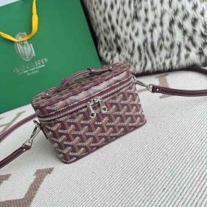 yupoo-BagTypeTote-Compact-Tote-with-Structured-Design-Burgundy-01A