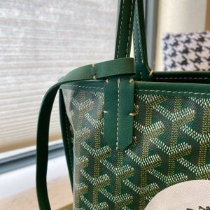 yupoo-BagTypeTote-Green-Canvas-Tote-with-Stylish-Handles-Green-01A