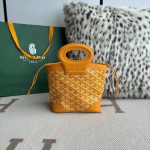 yupoo-BagTypeTote-Mini-tote-with-handheld-features-Brown-01A