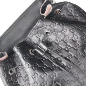 gucci-Backpack-with-quilted-design-Black-01A