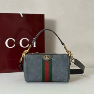 gucci-BagTypeTote-Compact-shoulder-bag-with-structured-design-Grey-01A