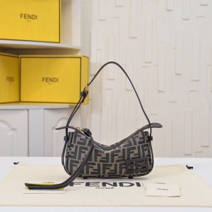 Fendi-Tote-bag-with-stylish-features-Grey-01A
