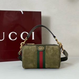 gucci-BagTypeTote-Mini-Bag-with-Handle-Green-01A