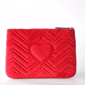 gucci-BagTypeTote-Quilted-Clutch-Black-01A