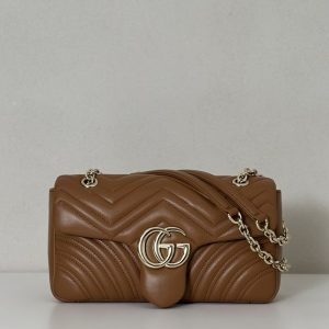 gucci-BagTypeTote-Quilted-Leather-Bag-Brown-01A