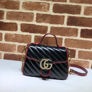 gucci-BagTypeTote-Quilted-Leather-Tote-Black-01A-2