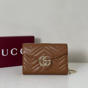 gucci-BagTypeTote-Quilted-Leather-Tote-Brown-01A