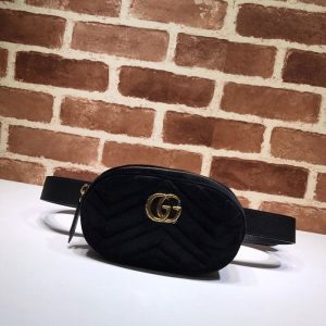 gucci-BagTypeTote-Quilted-Waist-Bag-Black-01A