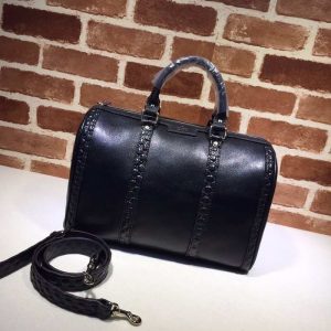 gucci-BagTypeTote-Structured-Leather-Tote-Black-01A