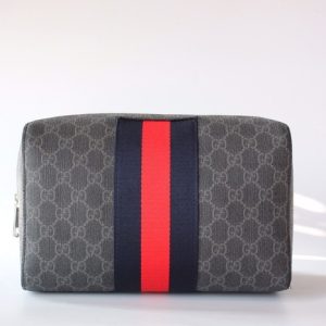gucci-BagTypeTote-cosmetic-bag-with-stripe-details-Grey-01A