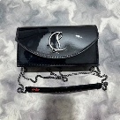 Christian Louboutin crossbody Black Christian Louboutin Black Patent Leather Crossbody Bag crossbody bag