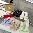 Christian Louboutin sandals Black, White, Purple, Beige, Green Christian Louboutin Studded Platform Sandals Women sandals