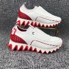 CL sneakers White Red CL Spike Sole White Red Sneakers Men sneakers