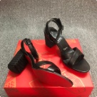 Christian Louboutin sandals Black Christian Louboutin Black Block Heel Sandals sandals