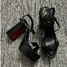 Christian Louboutin sandals Black Christian Louboutin Black High Heel Sandals Women sandals Size 35-43