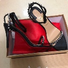 Christian Louboutin sandals Black Christian Louboutin Black Studded High Heel Sandals sandals
