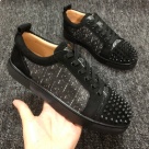 Christian Louboutin sneakers Black Christian Louboutin Men's Black Studded Sneakers sneakers