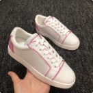 Christian Louboutin sneakers White Pink Christian Louboutin White Sneakers with Pink Trim sneakers