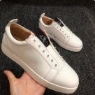 Christian Louboutin sneakers White Red Christian Louboutin White Low Top Sneakers with Red Sole sneakers