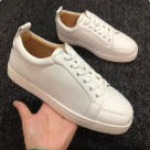 Christian Louboutin sneakers White Christian Louboutin Classic White Leather Sneakers Men sneakers