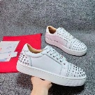 Christian Louboutin sneakers White Christian Louboutin White Spiked Sneakers Men sneakers