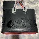 Christian Louboutin tote Black Red Christian Louboutin Large Tote Bag Black with Red Interior tote bag