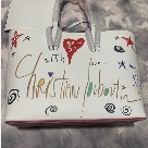 Christian Louboutin tote White Red Christian Louboutin White Red Graphic Tote Bag tote bag