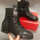 ankle boots Black Women's Black Round Toe Lace up Ankle Boots ankle boots