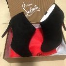 Christian Louboutin ankle boots Black Christian Louboutin Black Suede Ankle Boots ankle boots