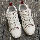 kids White Red Kids White Sneakers with Red Trim sneakers Size 28-34