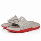 sandals Gray Red Men's Massage Slide Sandals Gray Red sandals