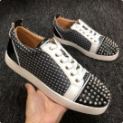 sneakers Black White Studded Black White Casual Sneakers sneakers
