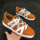 sneakers Brown White Red Casual Low top Sneakers with Red Sole sneakers