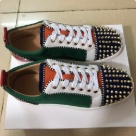 sneakers Green White Navy Orange Red Studded Multi color Casual Sneakers sneakers