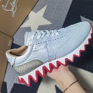 sneakers Light Blue Red Fashion Casual Light Blue Sneakers with Red Sole sneakers
