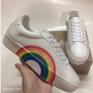 sneakers White Rainbow White Sneakers with Rainbow Detail sneakers