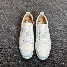 sneakers White Red Unisex White Sneakers with Red Sole sneakers Size 35-47