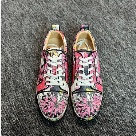 sneakers white pink green red Floral Pattern Red Sole Casual Sneakers sneakers Size 35-47