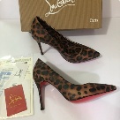 Christian Louboutin heels Brown Leopard Christian Louboutin Leopard Print High Heel Pumps Brown heels Size 10Cm