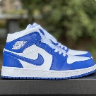 AJ1 Air Jordan 1 Mid “Hyper Royal” BQ6472-104-36 46 yupoo