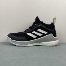 Adidas CrazyFlight Black White Basketball Shoes