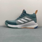 Adidas CrazyFlight Green White Orange Basketball Shoes
