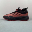 Adidas Dame 9 Red Black Gold Basketball Shoes