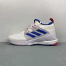 Adidas CrazyFlight White Blue Red Basketball Shoes