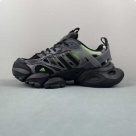 Adidas XLG Runner Deluxe Black Grey Green Running Shoes