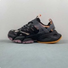 Adidas XLG Runner Deluxe Black Orange Pink Running Shoes