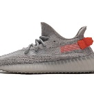 adidas Yeezy Boost 350 V2 Tail Light Grey Orange sneakers Yupoo Top quality