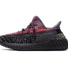 adidas Yeezy Boost 350 V2 Yecheil Reflective Black Red Green sneakers Yupoo Top quality