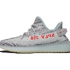 Adidas Yeezy Boost 350 V2 Grey Blue Tint Red sneakers Yupoo Top quality